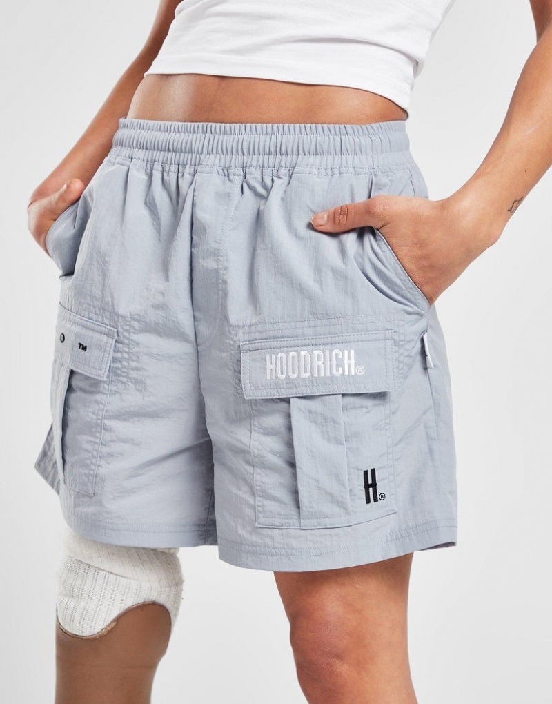 Grey Hoodrich Combat Shorts Shorts | MNRIHU-078