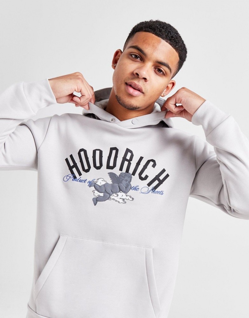 Grey Hoodrich Empire Hoodie Hoodies | LZN-491273