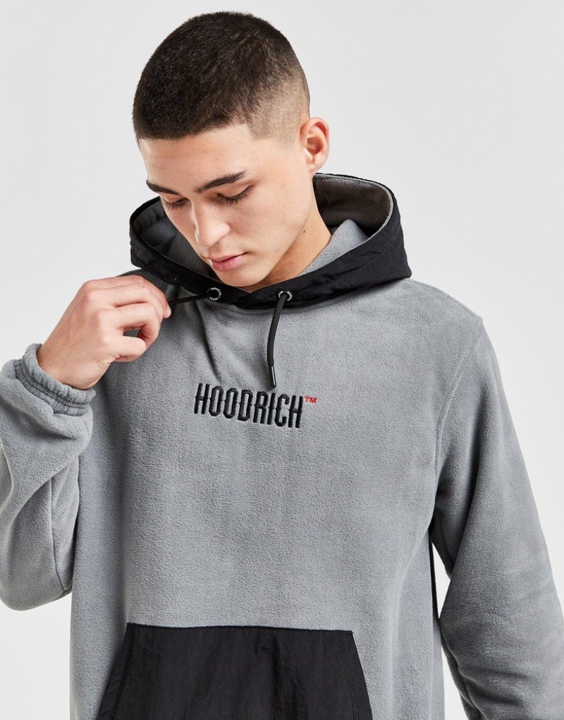 Grey Hoodrich Everest Hoodie Hoodies | OZS-195278