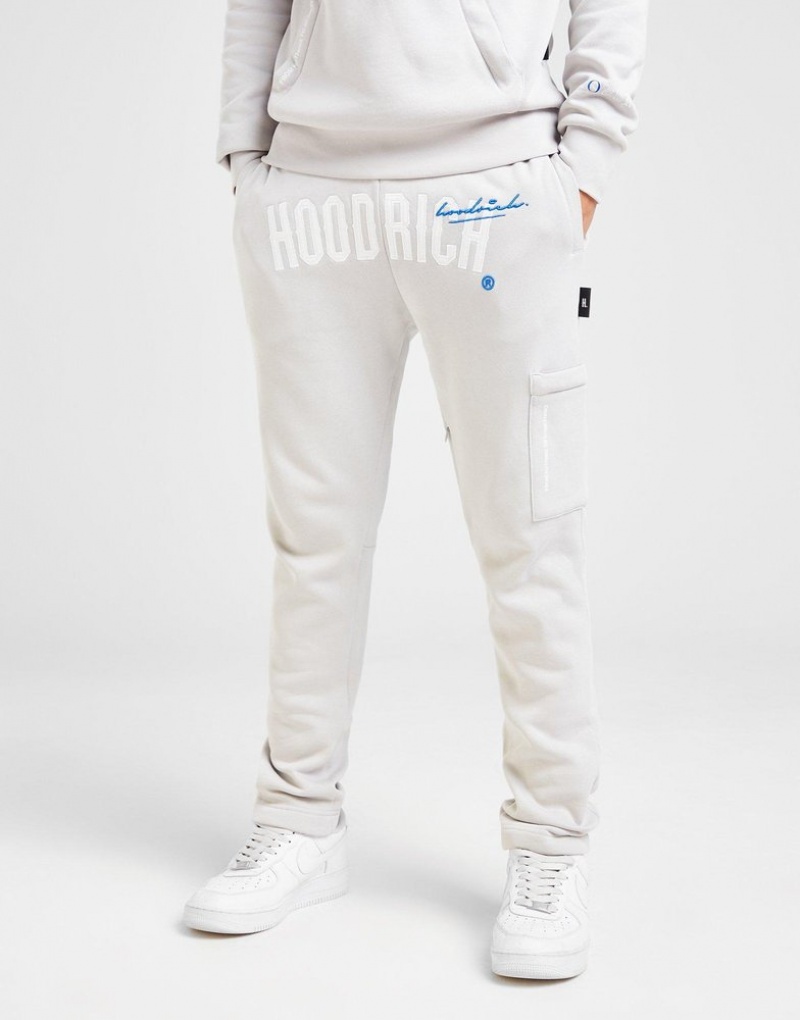 Grey Hoodrich Heat Cargo Joggers Joggers | KEZ-642987