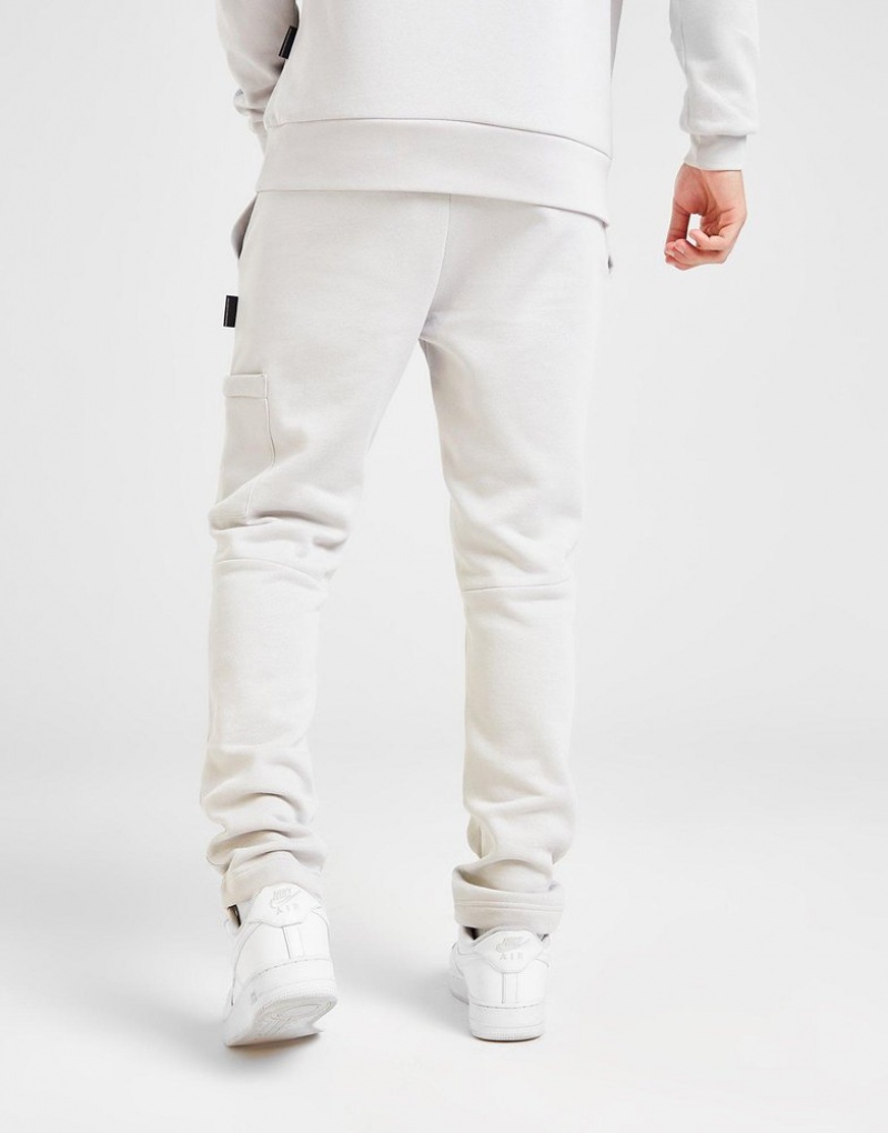 Grey Hoodrich Heat Cargo Joggers Joggers | KEZ-642987