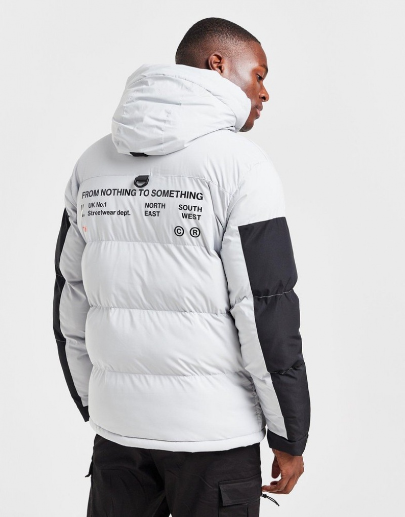 Grey Hoodrich OG Limit Jacket Outerwear | EWX-760824