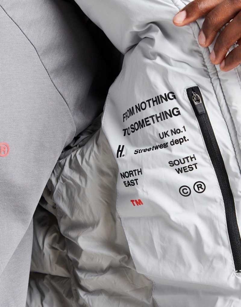 Grey Hoodrich OG Limit Jacket Outerwear | EWX-760824