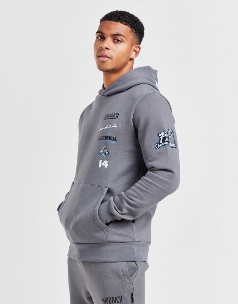 Grey Hoodrich Stadium Hoodie Hoodies | XLJ-469527