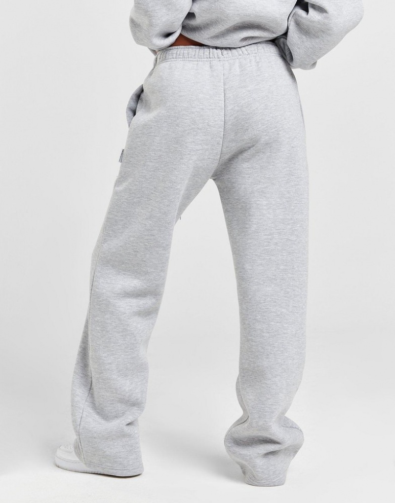 Grey Hoodrich Staple Wide Joggers Joggers | BLWMXD-518