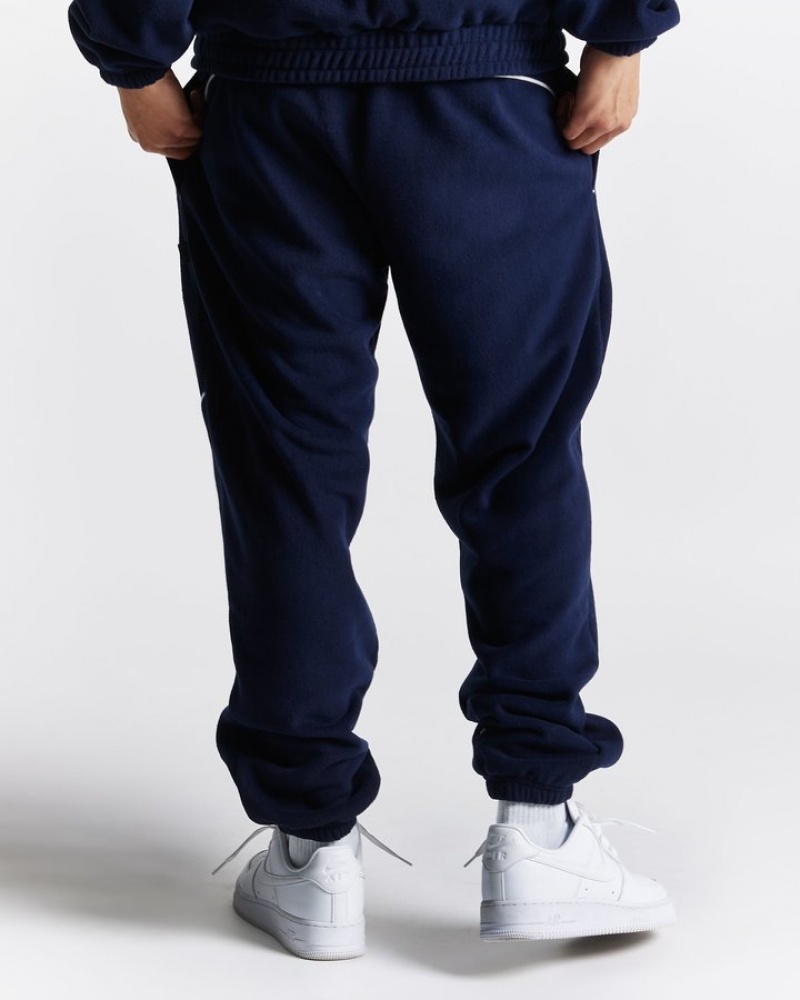 Navy/White/Grey Hoodrich Split Oversized Jogger Joggers | 0167-DIJME