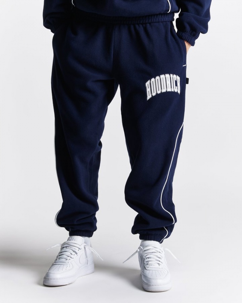 Navy/White/Grey Hoodrich Split Oversized Jogger Joggers | 0167-DIJME