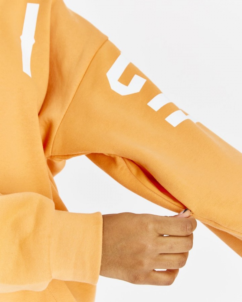 Orange/White/Black Hoodrich OG Match Hoodie Hoodies | 4173-RUVTI