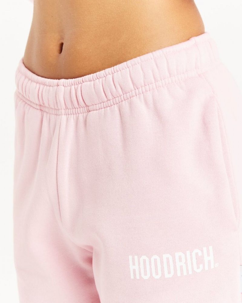 Pink/White Hoodrich OG Storm Logo Joggers Joggers | 9571-KAMZX