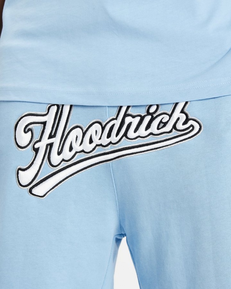 Placid Blue/White/Black Hoodrich Stadium Shorts Shorts | 2976-FTRGA