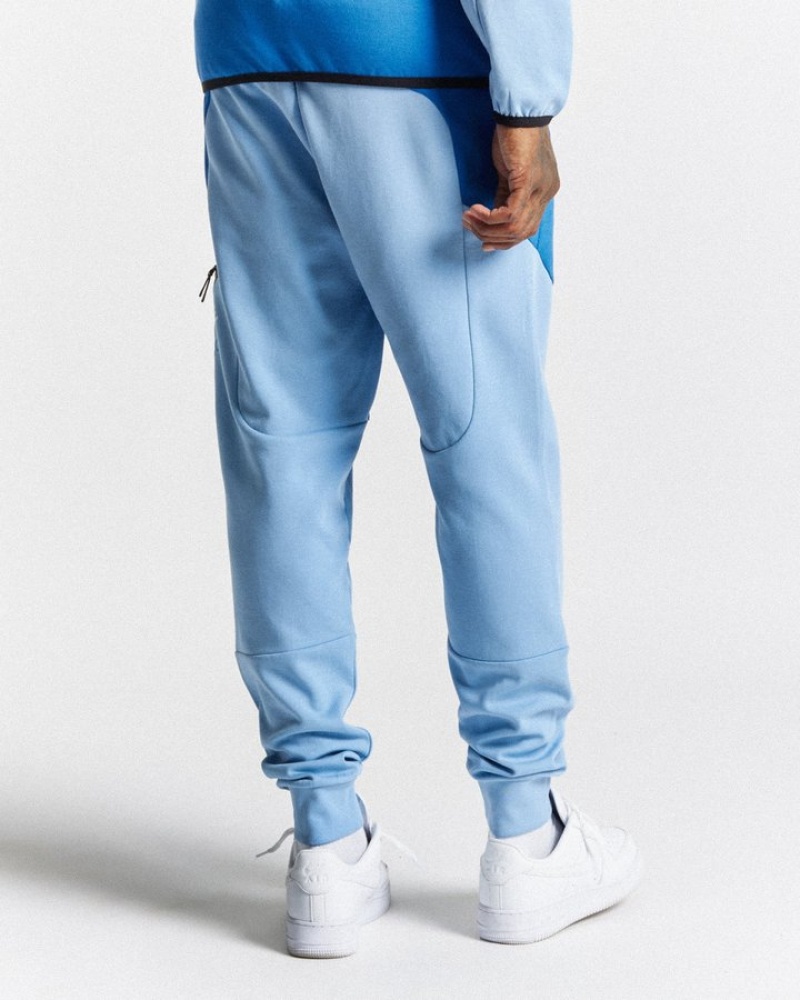 Placid Blue/White Hoodrich OG Cycle Joggers Joggers | 5943-JNAPH