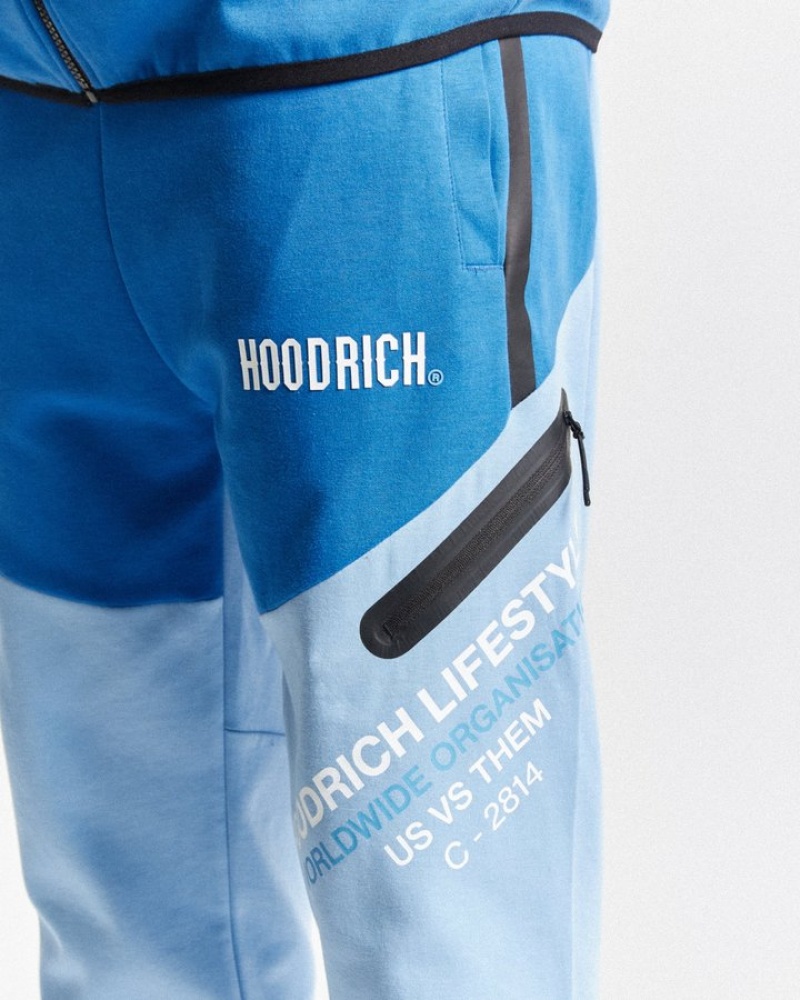 Placid Blue/White Hoodrich OG Cycle Joggers Joggers | 5943-JNAPH