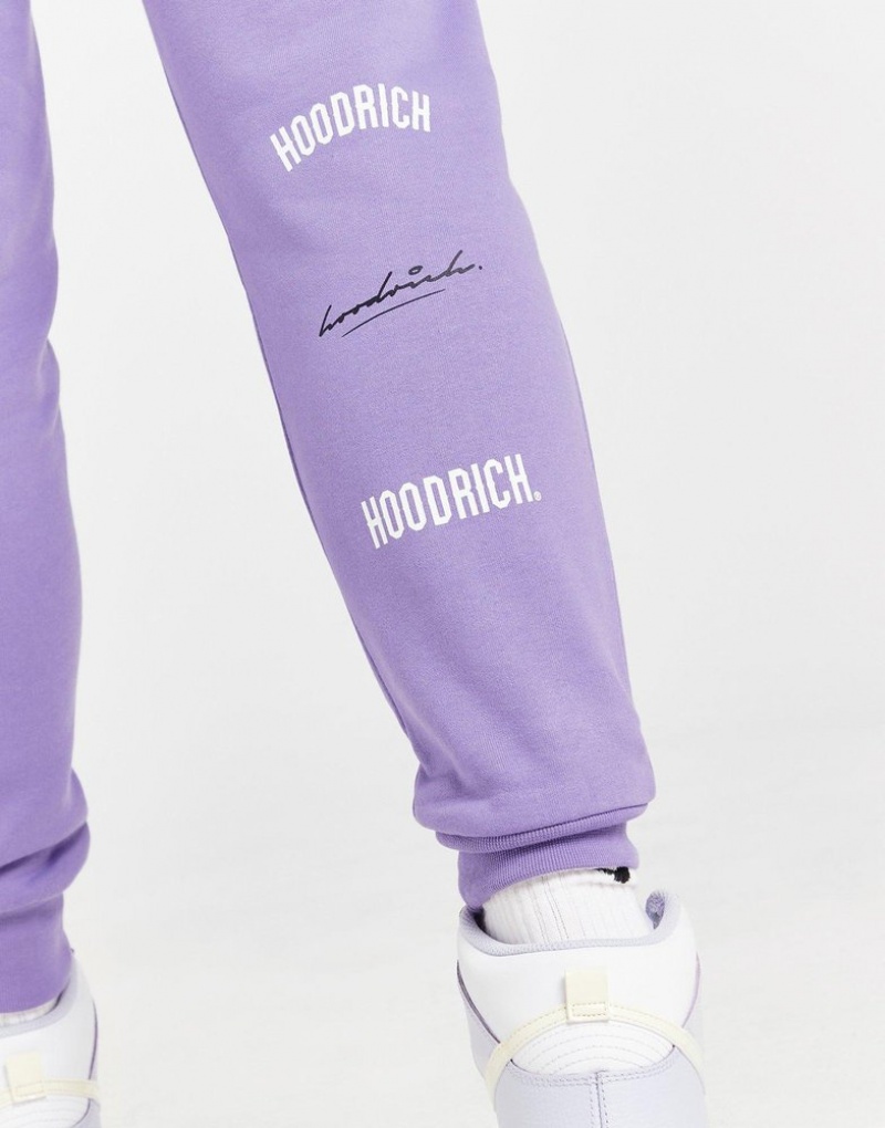 Purple Hoodrich Fetch Joggers Joggers | INKUZL-657