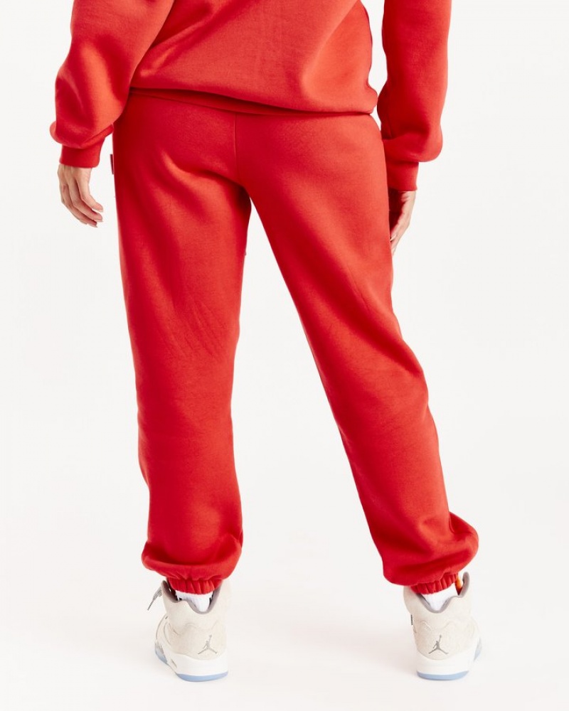 Red/White Hoodrich OG Storm Joggers Joggers | 6309-EZFLQ