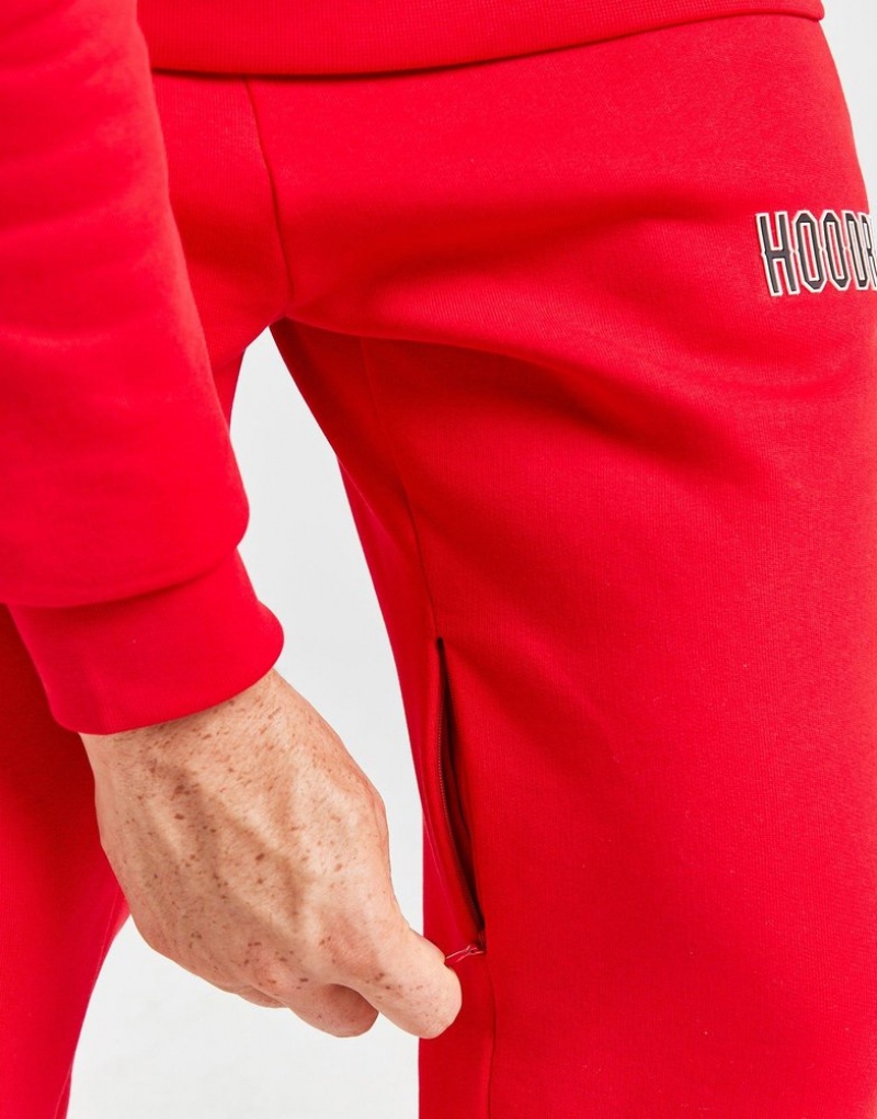 Red Hoodrich Crush Tracksuit Tracksuits | TYE-916578