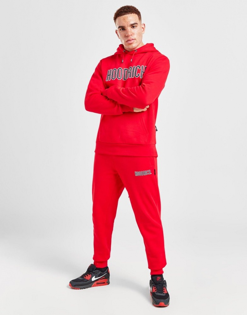 Red Hoodrich Crush Tracksuit Tracksuits | TYE-916578