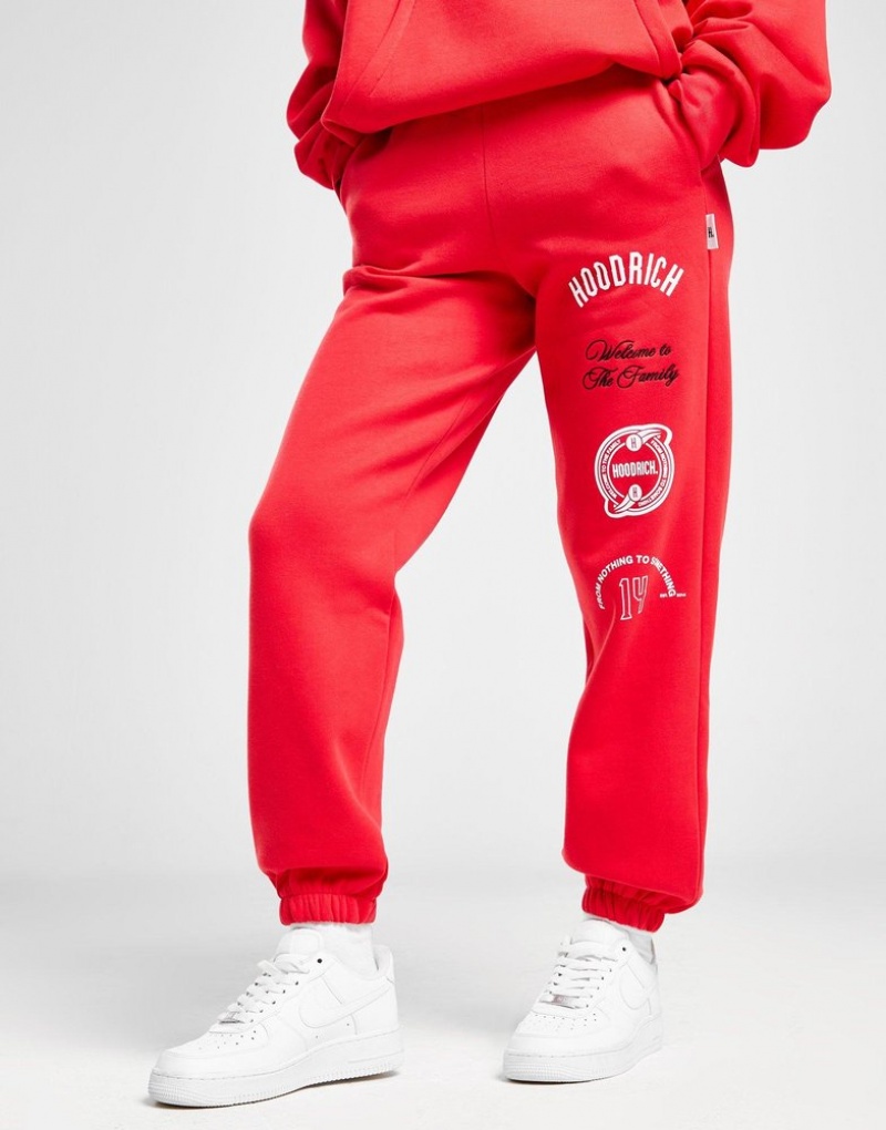 Red Hoodrich Match Joggers Joggers | CDRMOS-234