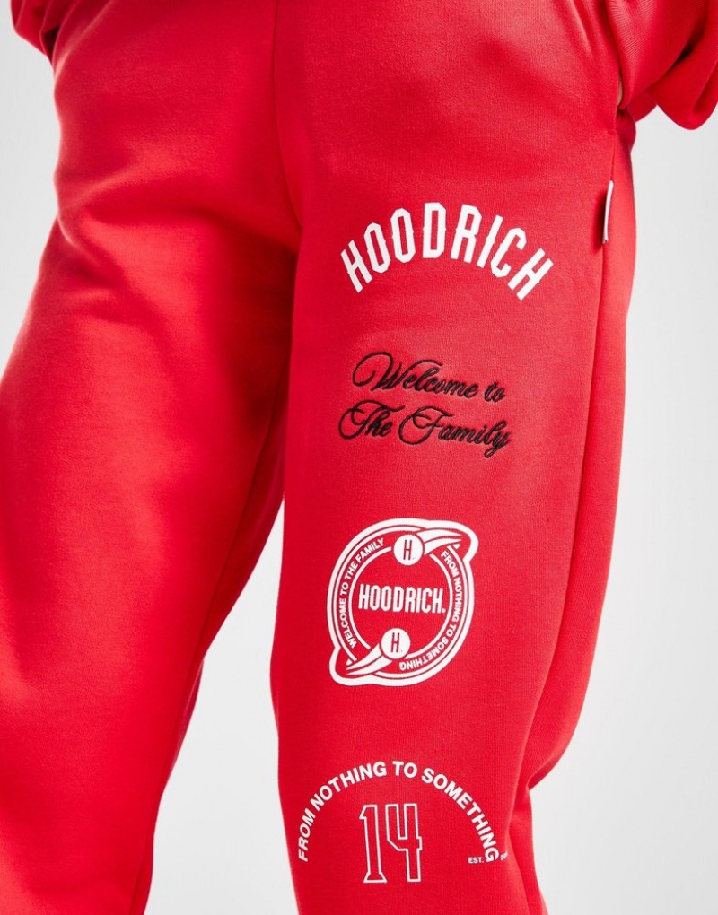 Red Hoodrich Match Joggers Joggers | CDRMOS-234