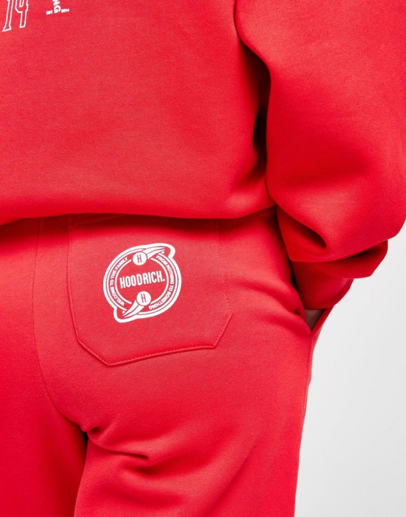 Red Hoodrich Match Joggers Joggers | CDRMOS-234