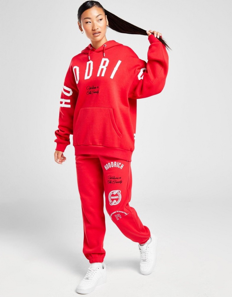 Red Hoodrich Match Joggers Joggers | CDRMOS-234