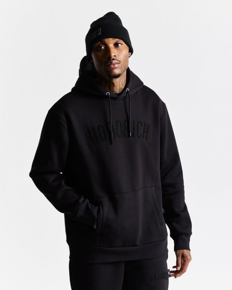 Triple Black Hoodrich OG Kraze Hoodie Hoodies | 6483-WUAGL