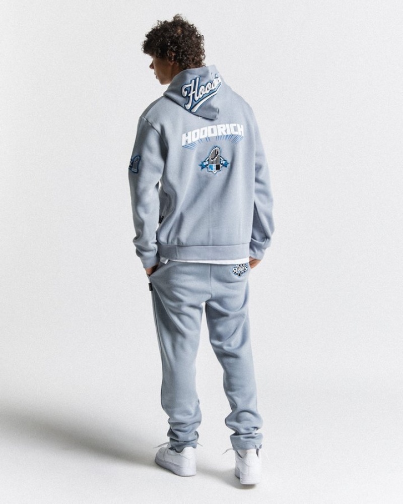 Weathervane/White/Blue Hoodrich Stadium Hoodie Hoodies | 0529-ZFWKV