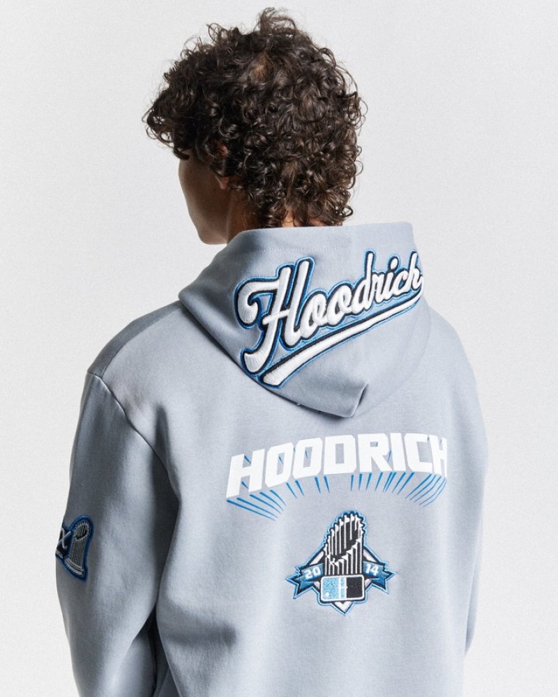 Weathervane/White/Blue Hoodrich Stadium Hoodie Hoodies | 0529-ZFWKV