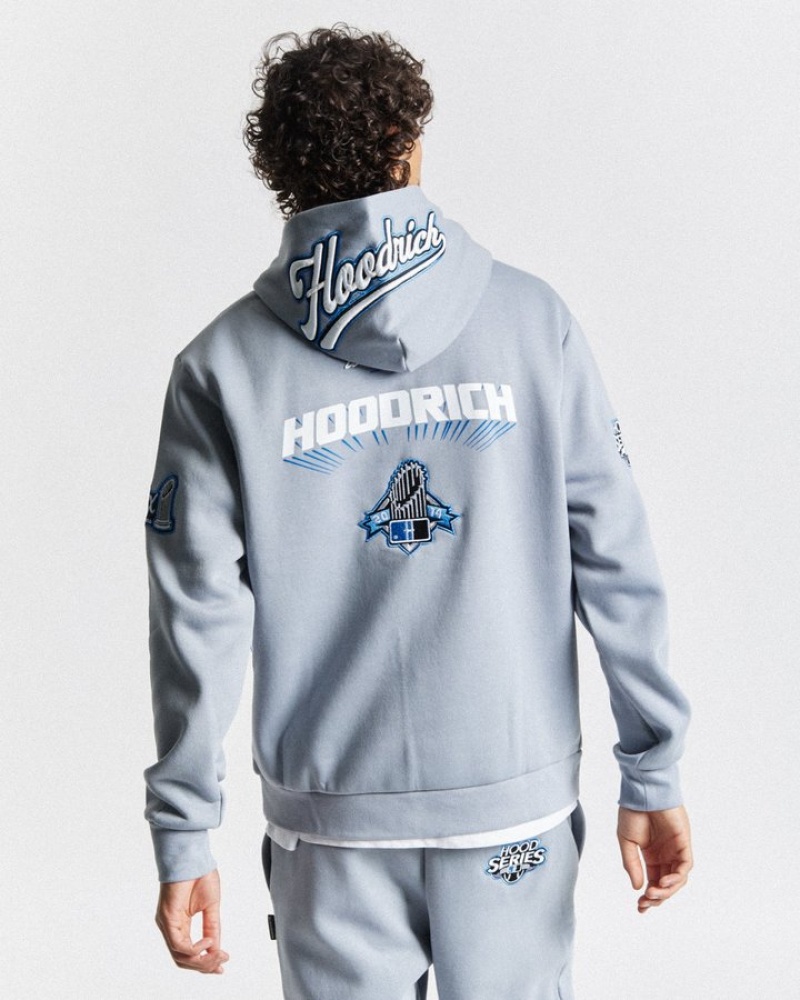 Weathervane/White/Blue Hoodrich Stadium Hoodie Hoodies | 0529-ZFWKV