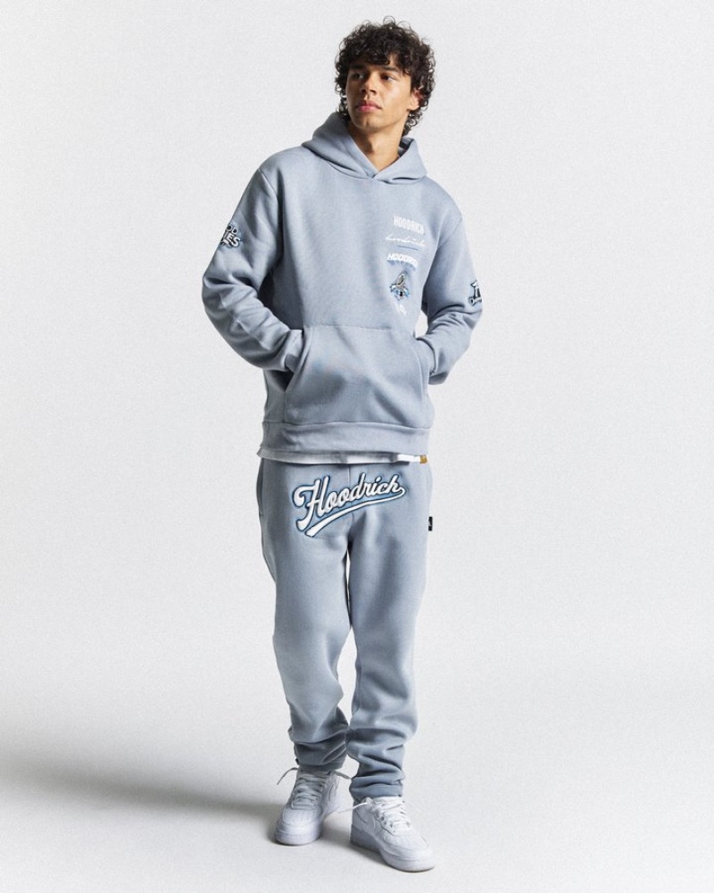 Weathervane/White/Blue Hoodrich Stadium Joggers Joggers | 7684-MCKJG