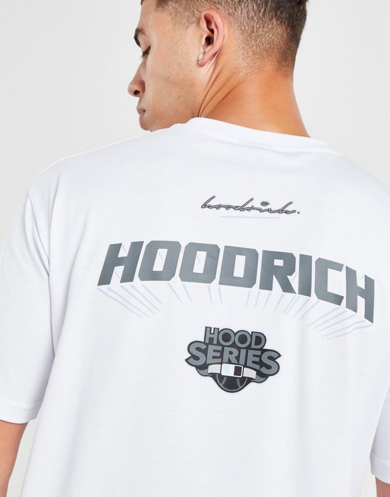 White Hoodrich Stadium T-shirt T-shirts | FJO-654231