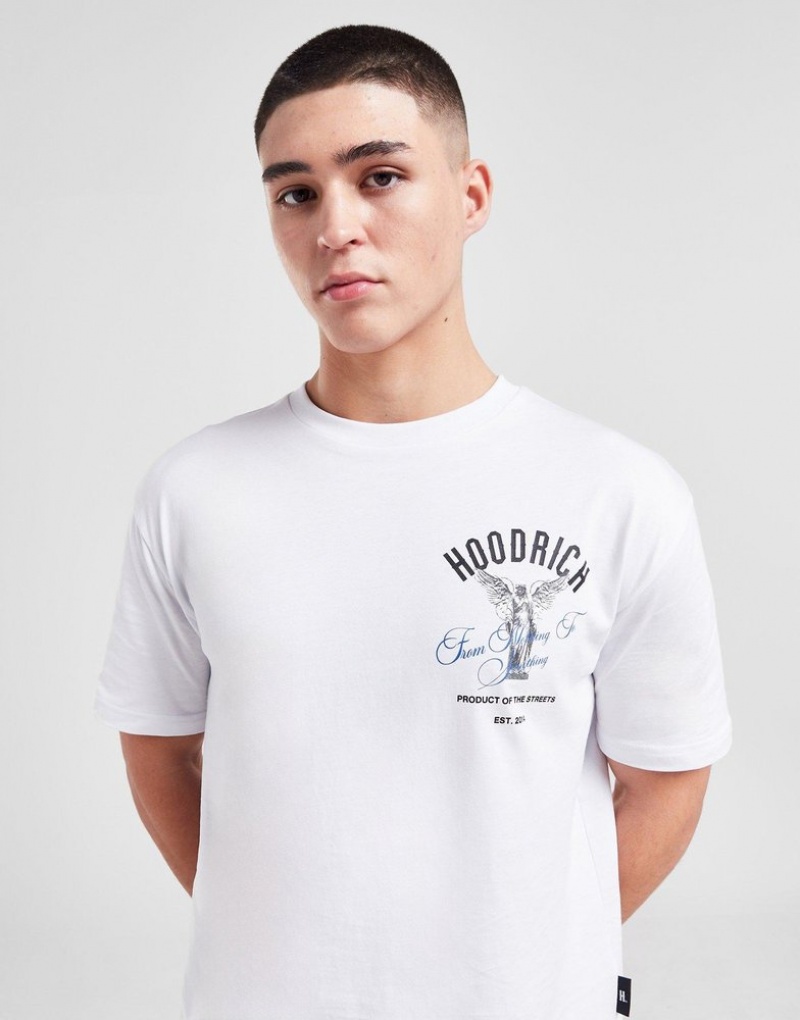 White Hoodrich Vital T-shirt T-shirts | SKM-837062